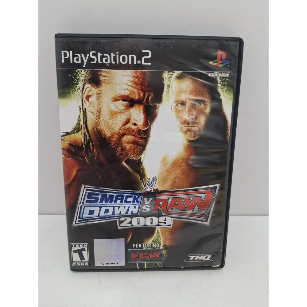 WWE SmackDown vs. Raw 2009 Featuring ECW (Sony PlayStation 2, 2008)